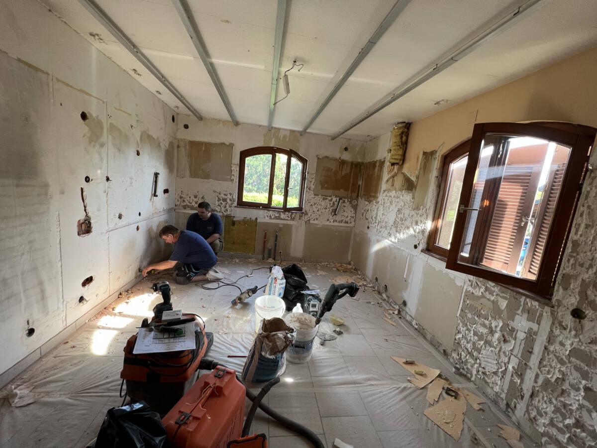 Rénovation d&#8217;une cuisine à Ruelisheim Belfort 1