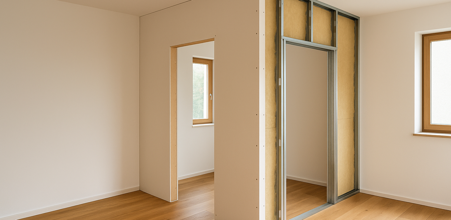 Cloisons en placo : une solution simple pour réorganiser votre intérieur Belfort