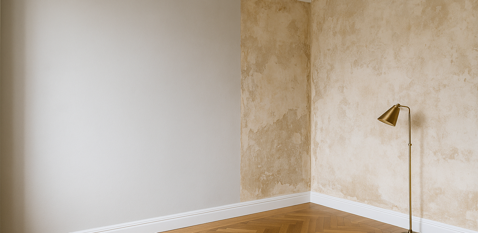 Fibre de verre ou peinture ? Quelle solution choisir pour r&eacute;nover un mur ab&icirc;m&eacute; ? Saint-Louis