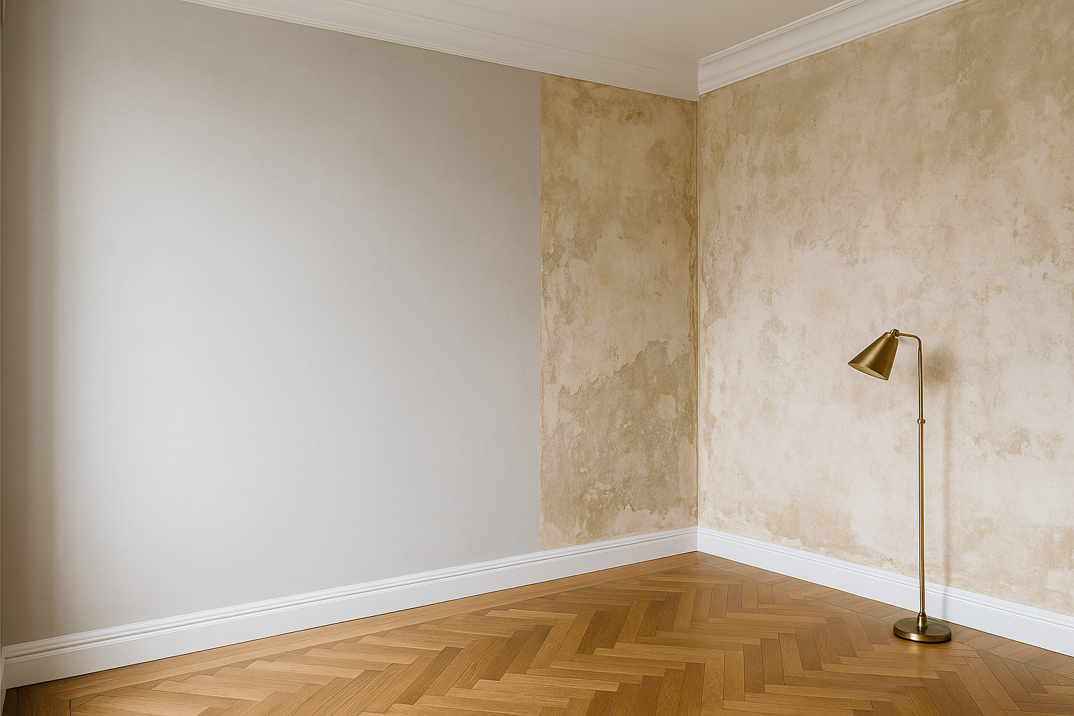 Fibre de verre ou peinture ? Quelle solution choisir pour r&eacute;nover un mur ab&icirc;m&eacute; ? Saint-Louis