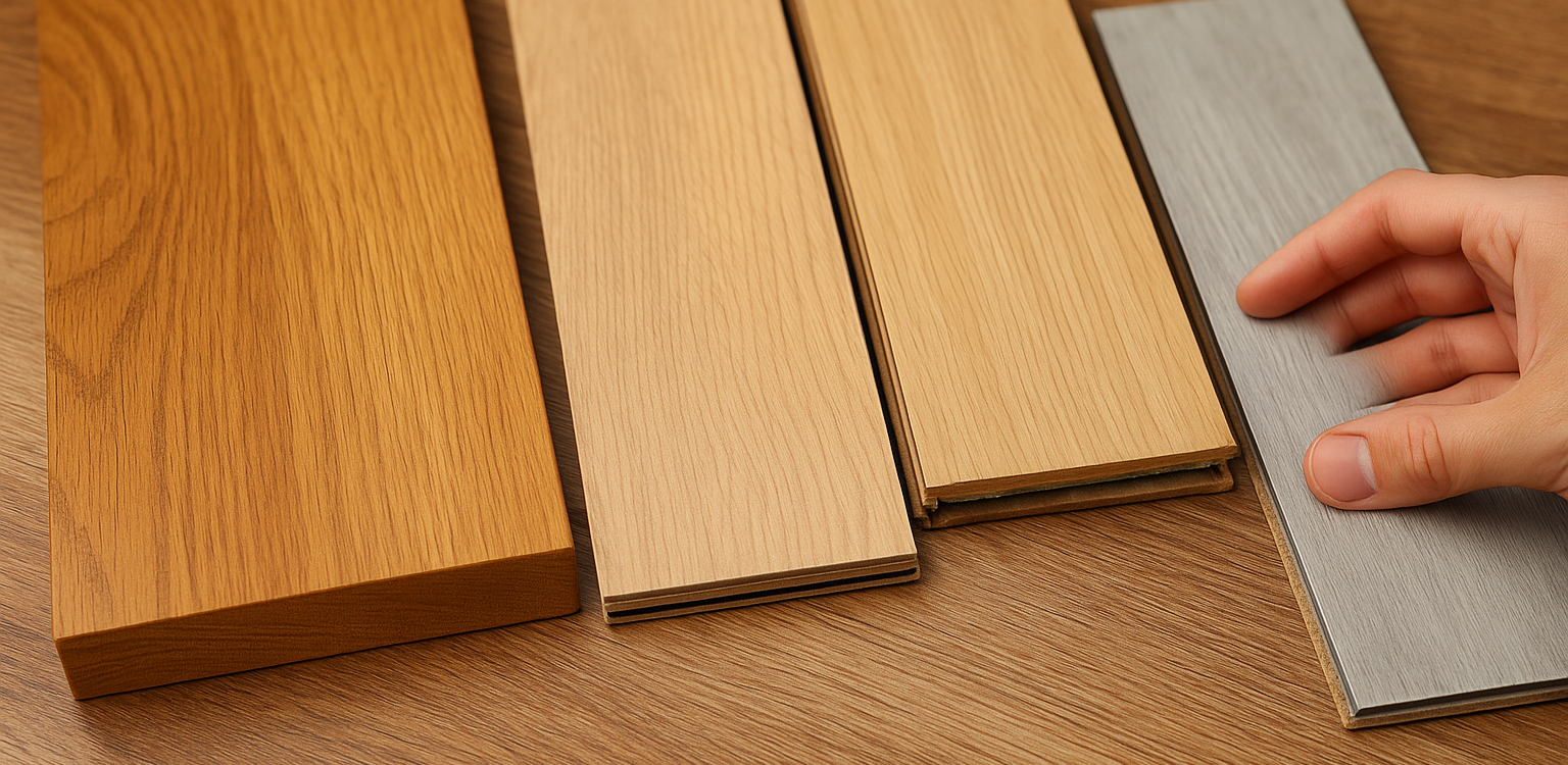 Parquet, stratifi&eacute; ou PVC : comment choisir le sol id&eacute;al pour votre int&eacute;rieur ? Audincourt