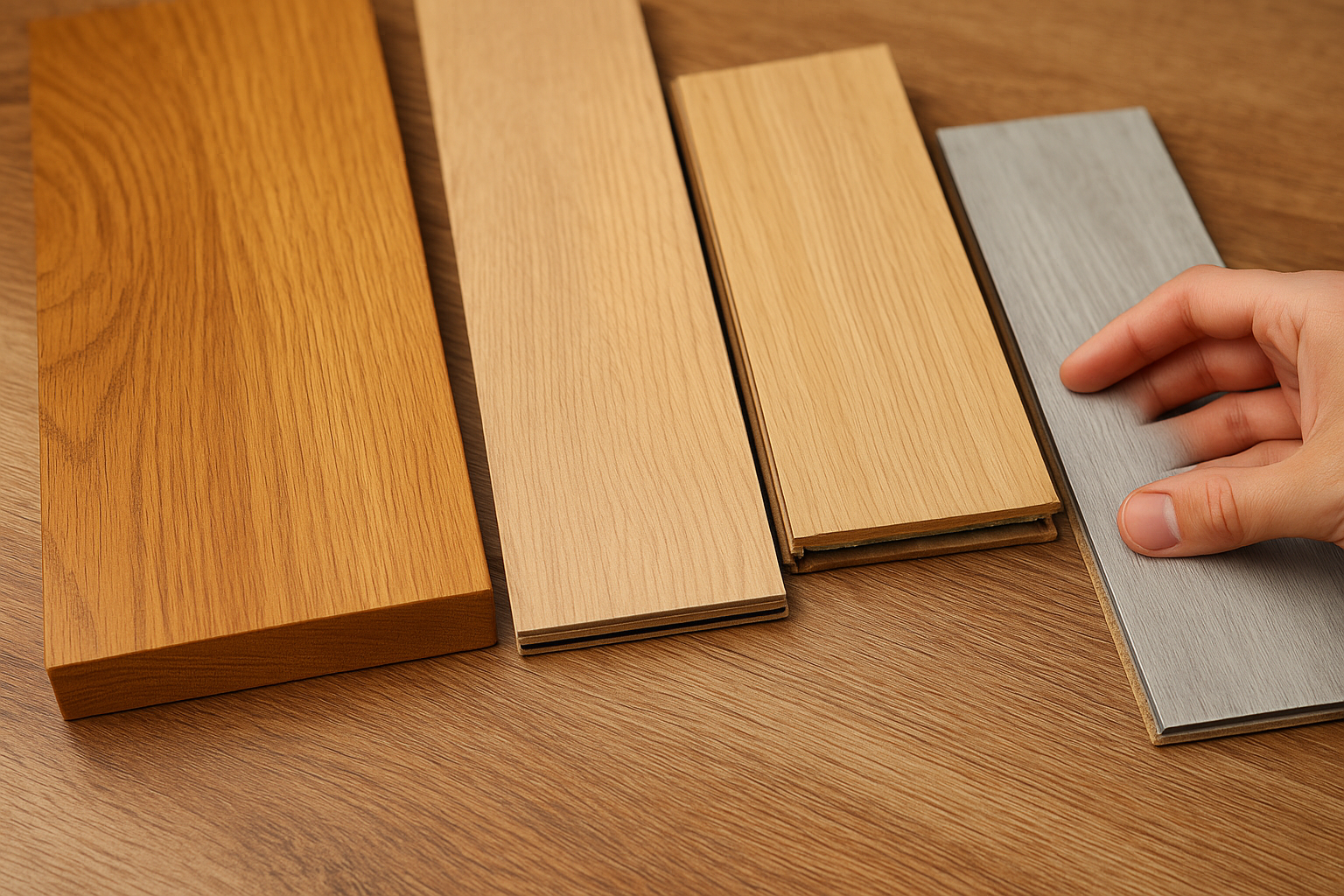 Parquet, stratifi&eacute; ou PVC : comment choisir le sol id&eacute;al pour votre int&eacute;rieur ? Audincourt